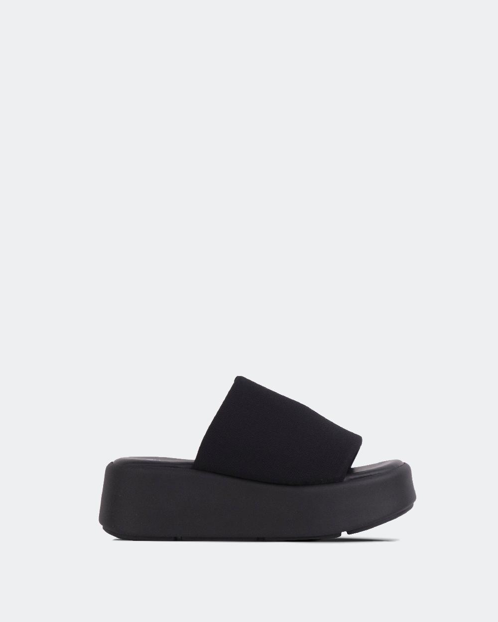 l'intervalle Harlow Noir Puff Noir