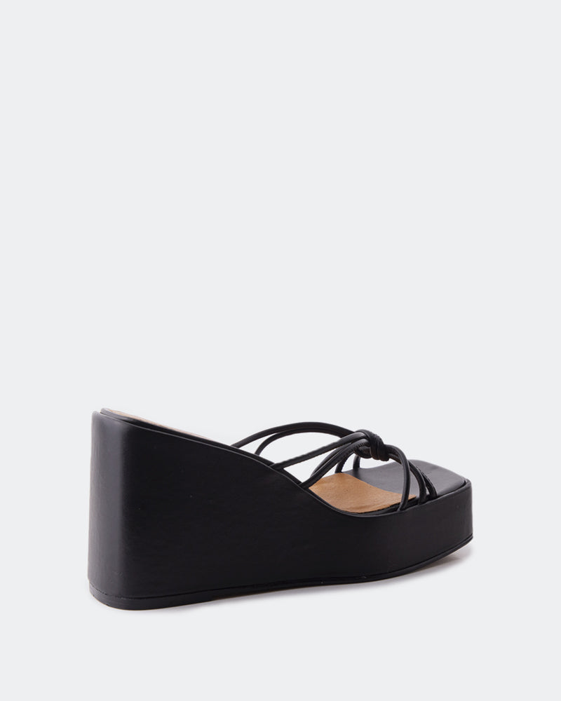 L'intervalle Harmonia Noir Cuir Noir