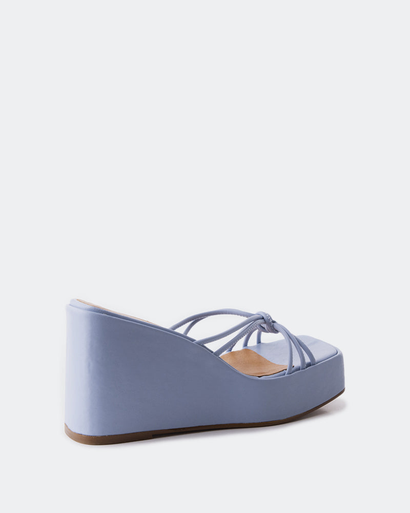 L'intervalle Harmonia Pâle Bleu Cuir Bleu