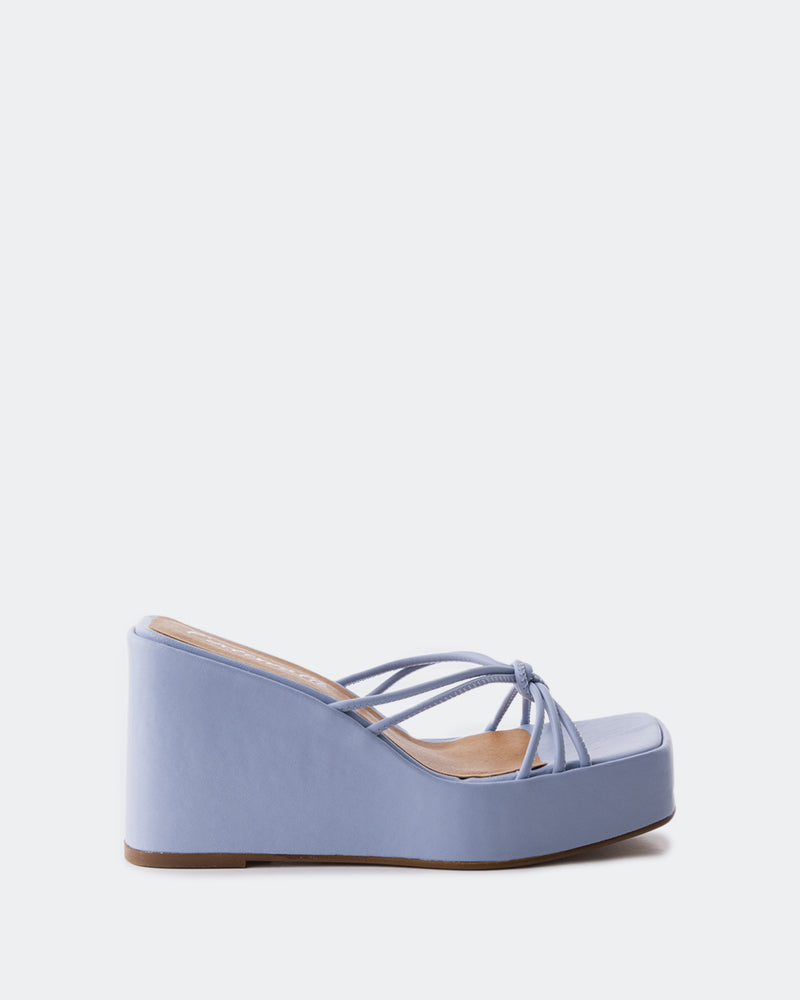 l'intervalle Harmonia Pâle Bleu Cuir Bleu