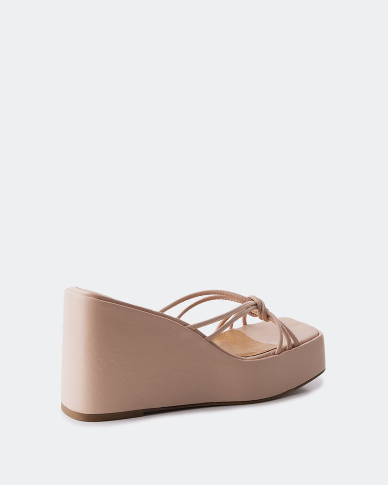 L'intervalle Harmonia Pâle Rose Cuir Rose