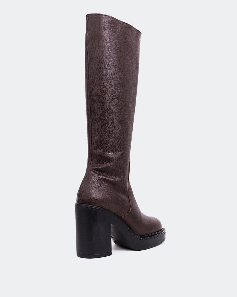 L'intervalle Hedon Brun Cuir Brun