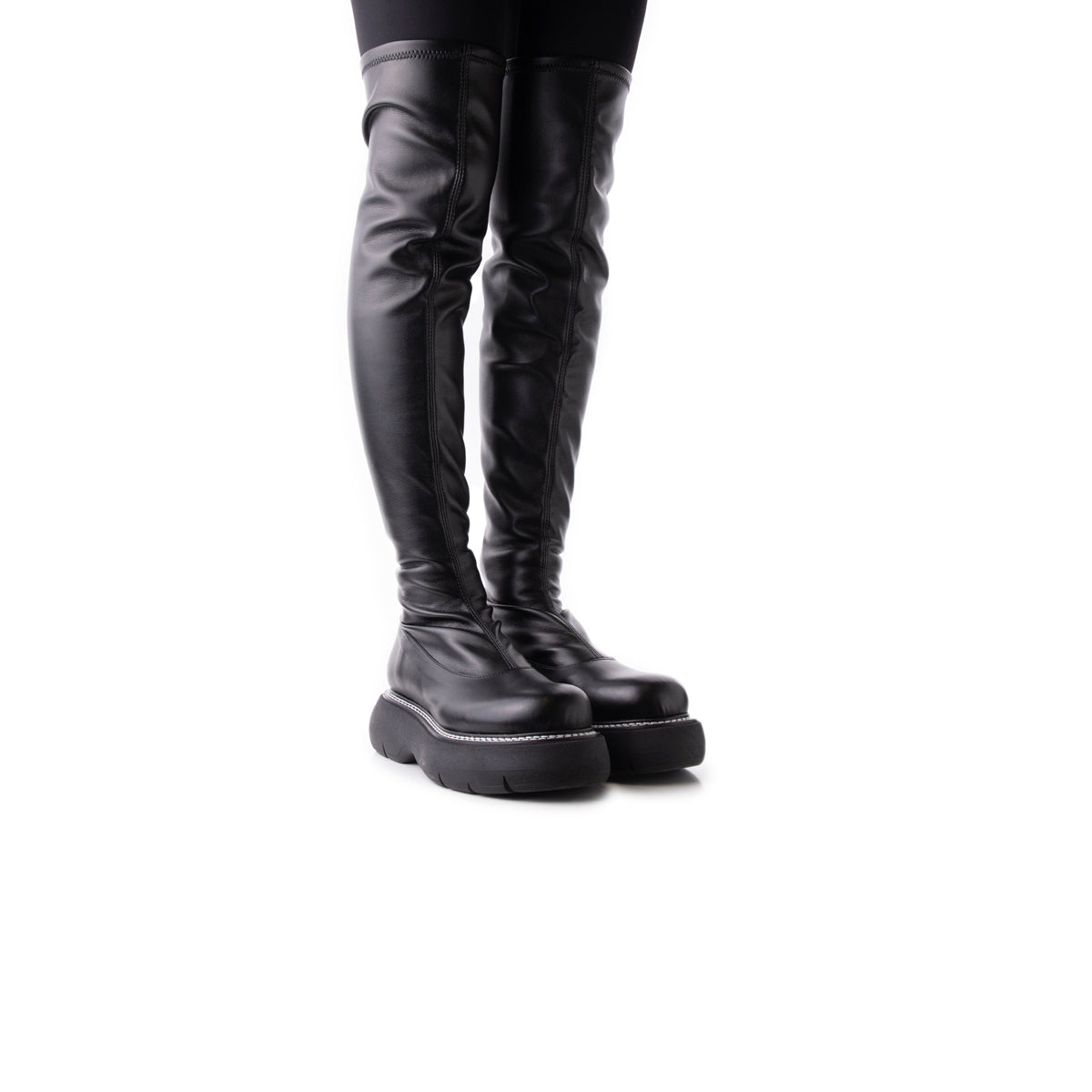 L'intervalle Helga Noir Stretch Noir