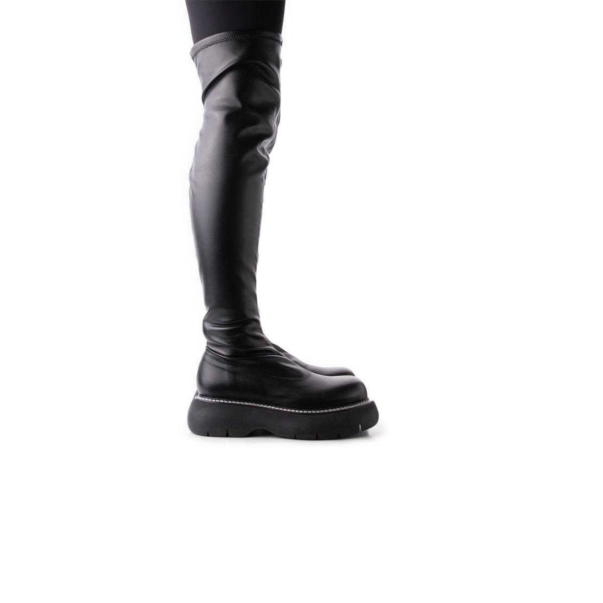 l'intervalle Helga Noir Stretch Noir