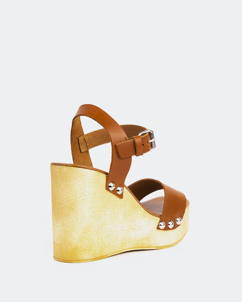 L'intervalle Héloïse Ocre Cuir Ocre