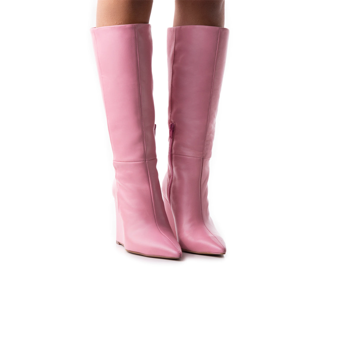 L'intervalle Heritage Cuir Rose Rose