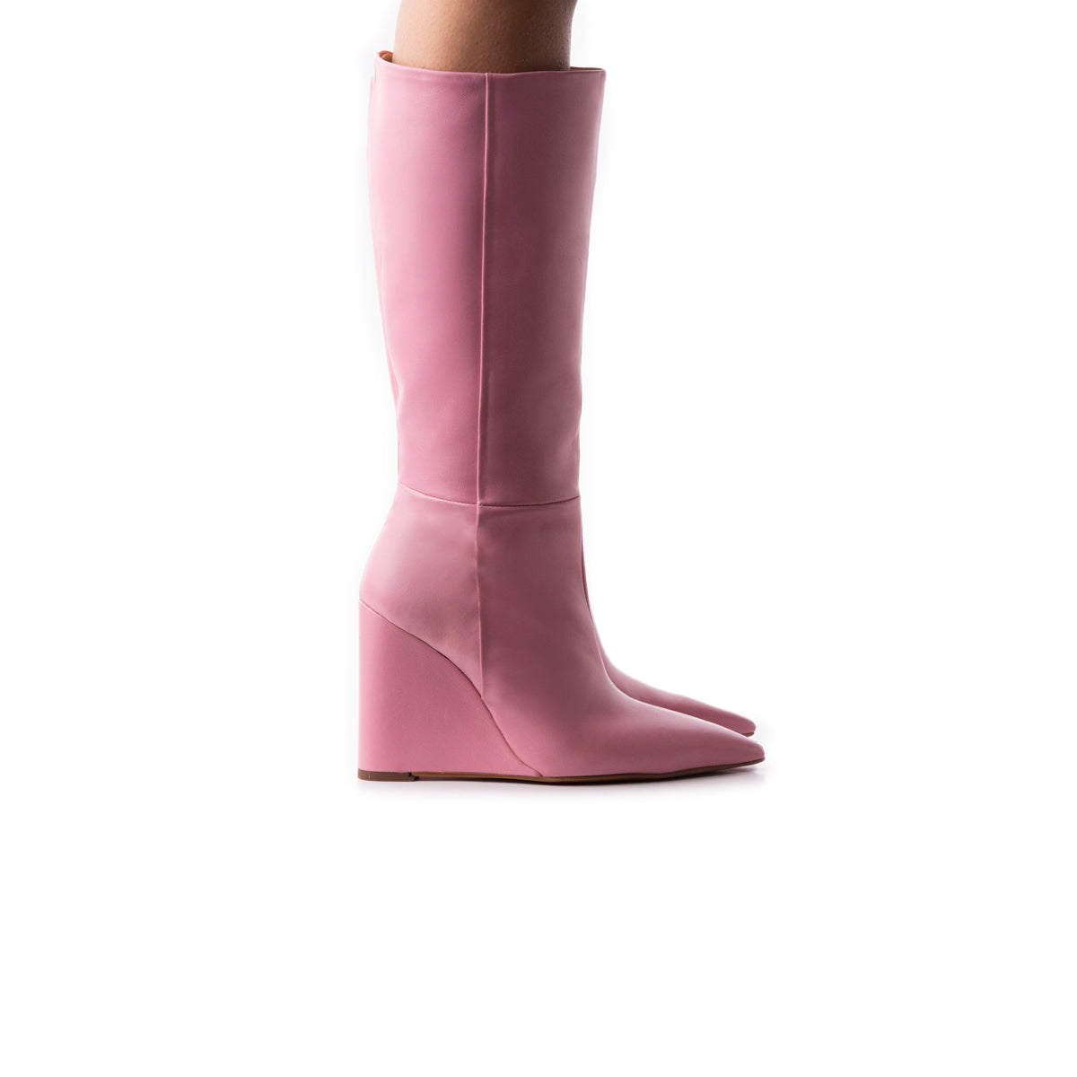 l'intervalle Heritage Cuir rose Rose
