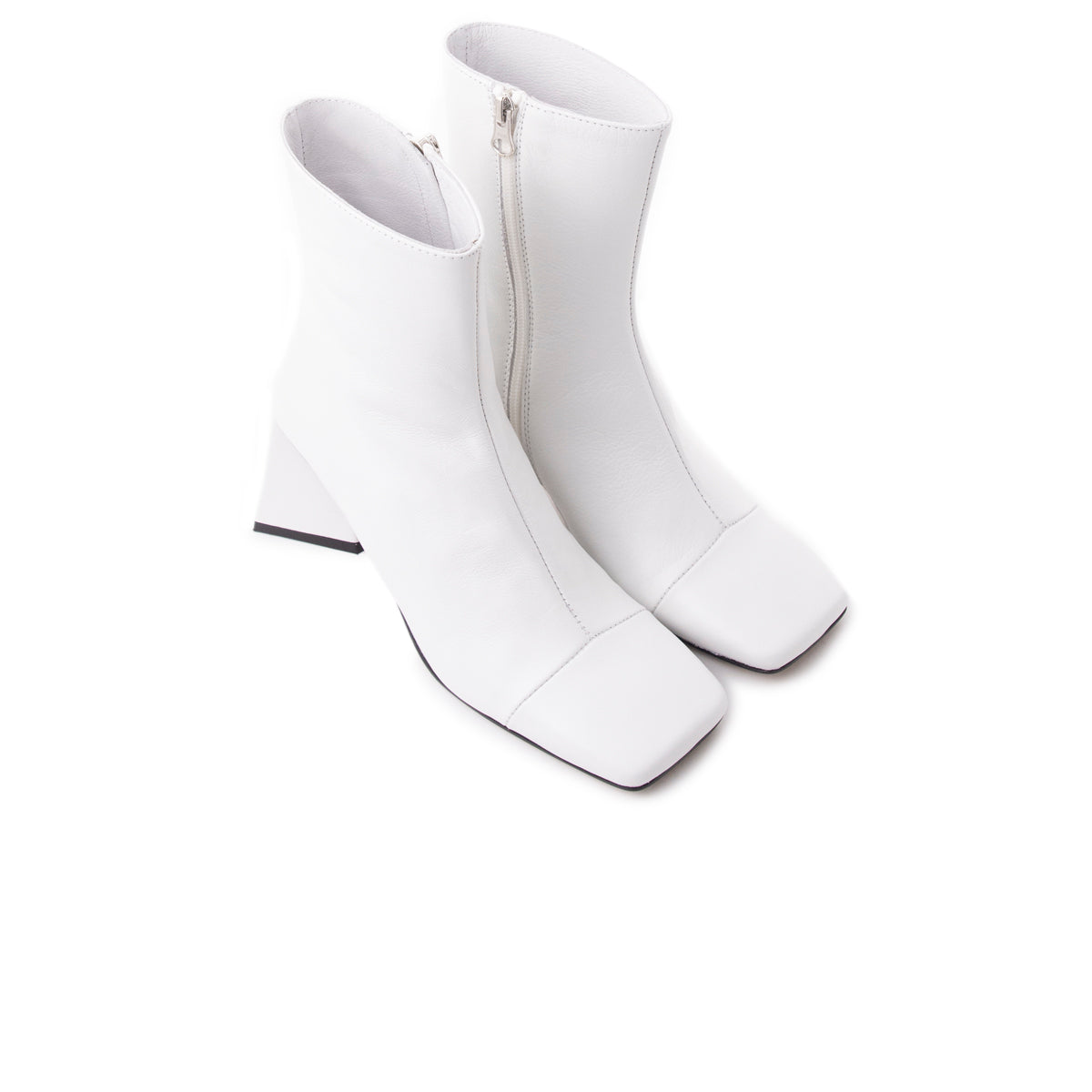 L'intervalle Horgen Blanc Cuir Blanc