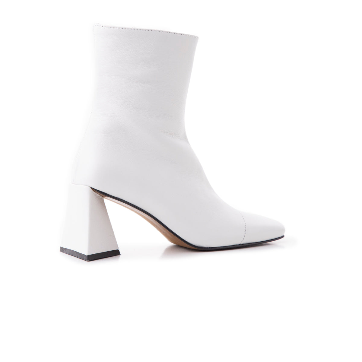L'intervalle Horgen Blanc Cuir Blanc