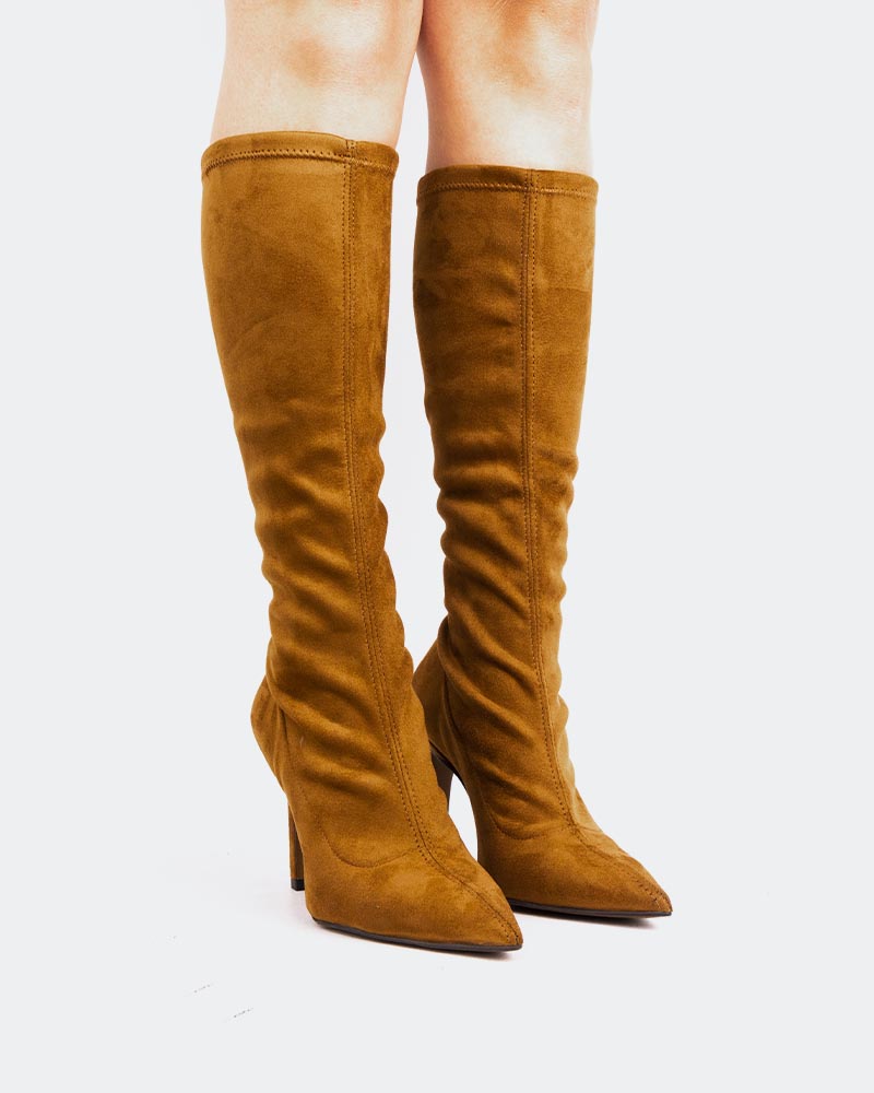 L'intervalle Horizon Ocre Suède Stretch Ocre