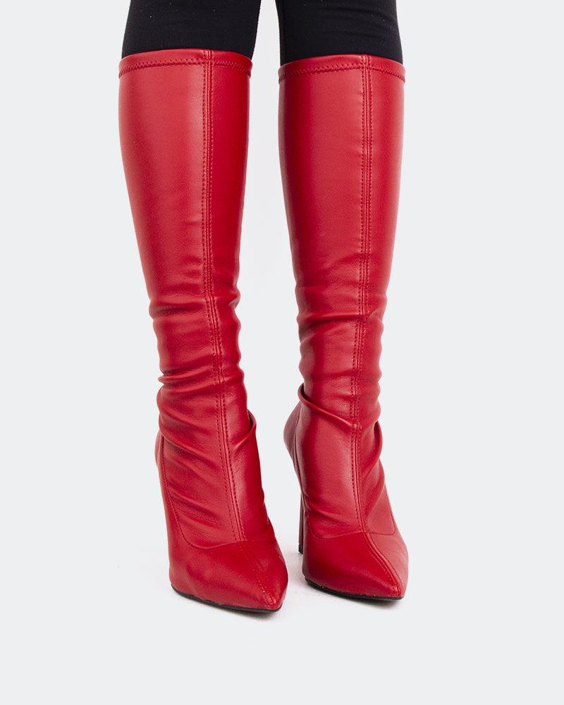 L'intervalle Horizon Rouge Stretch Rouge