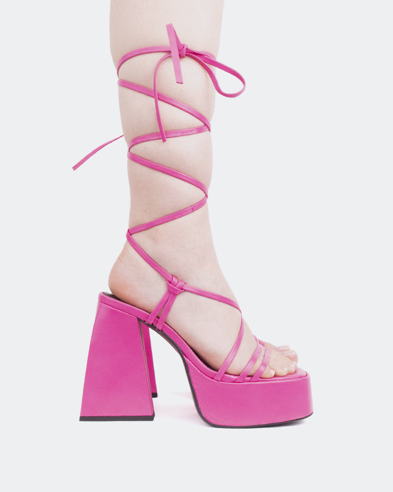 l'intervalle Hypnotic Rose Cuir Rose