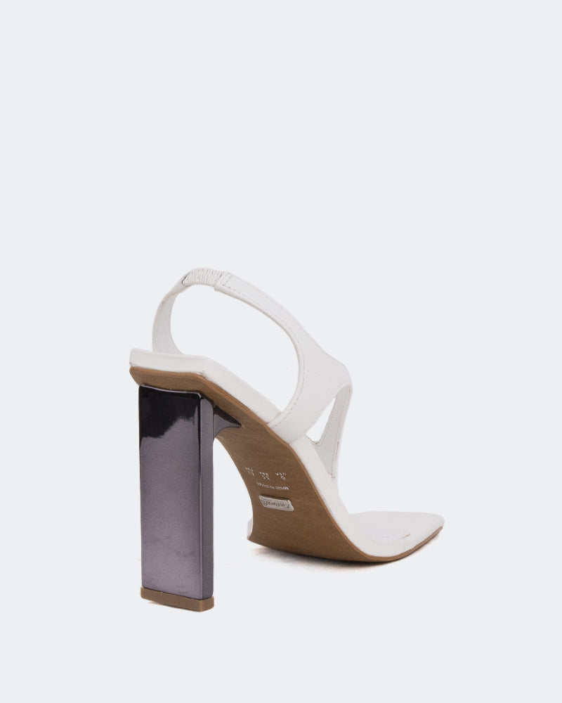 L'intervalle Icon Blanc Cuir Blanc