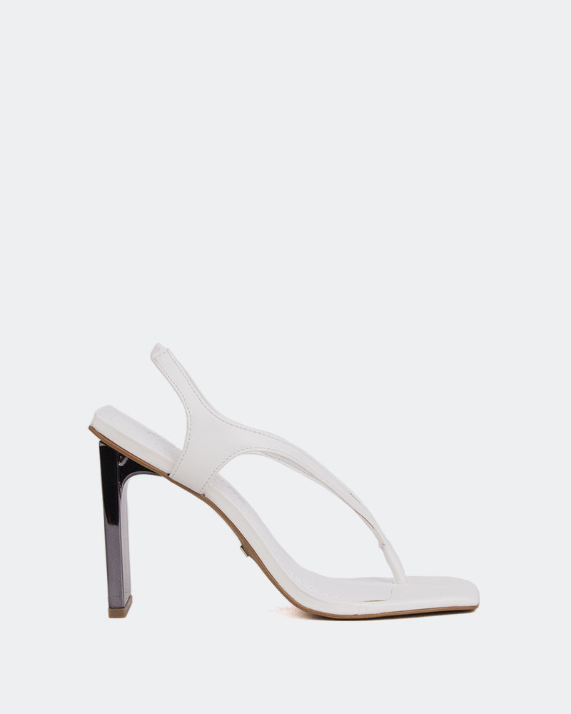 L'intervalle Icon Blanc Cuir Blanc