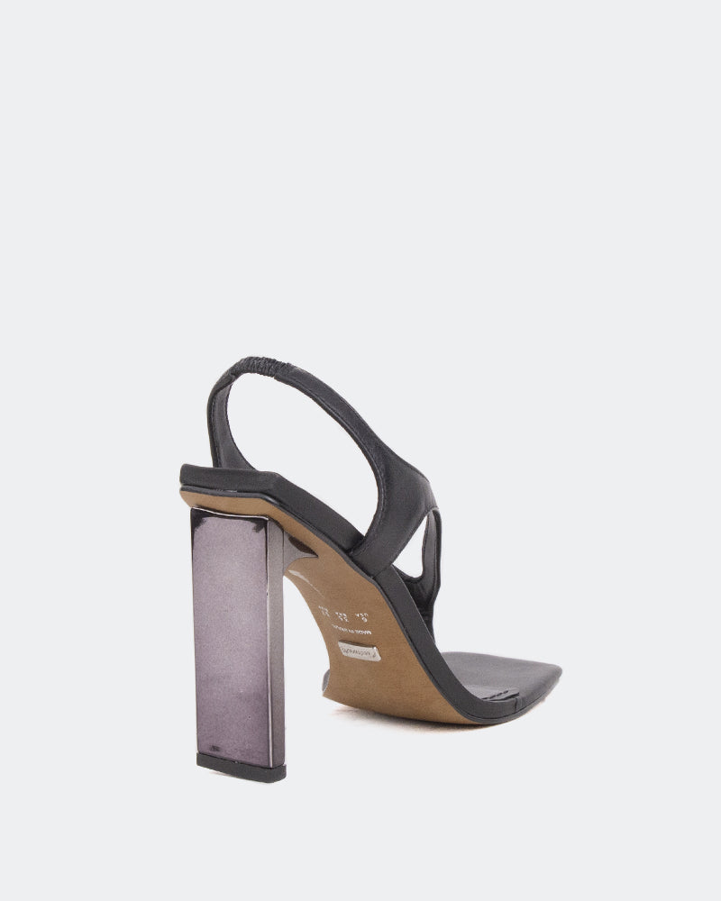 L'intervalle Icon Noir Cuir Noir