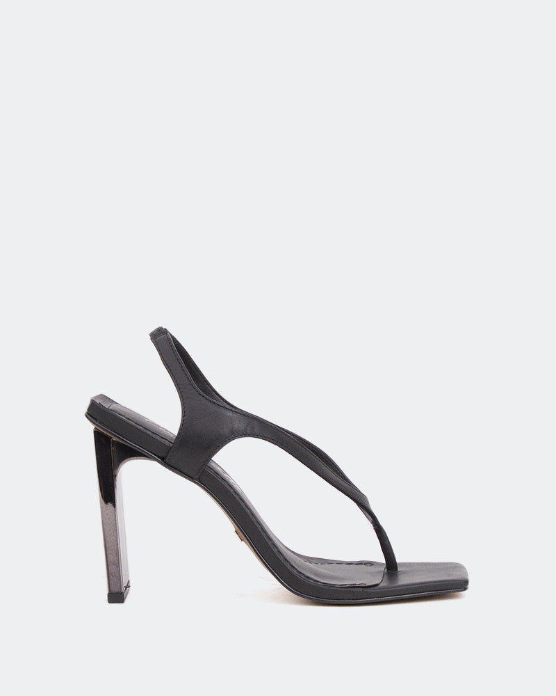 l'intervalle Icon Noir Cuir Noir