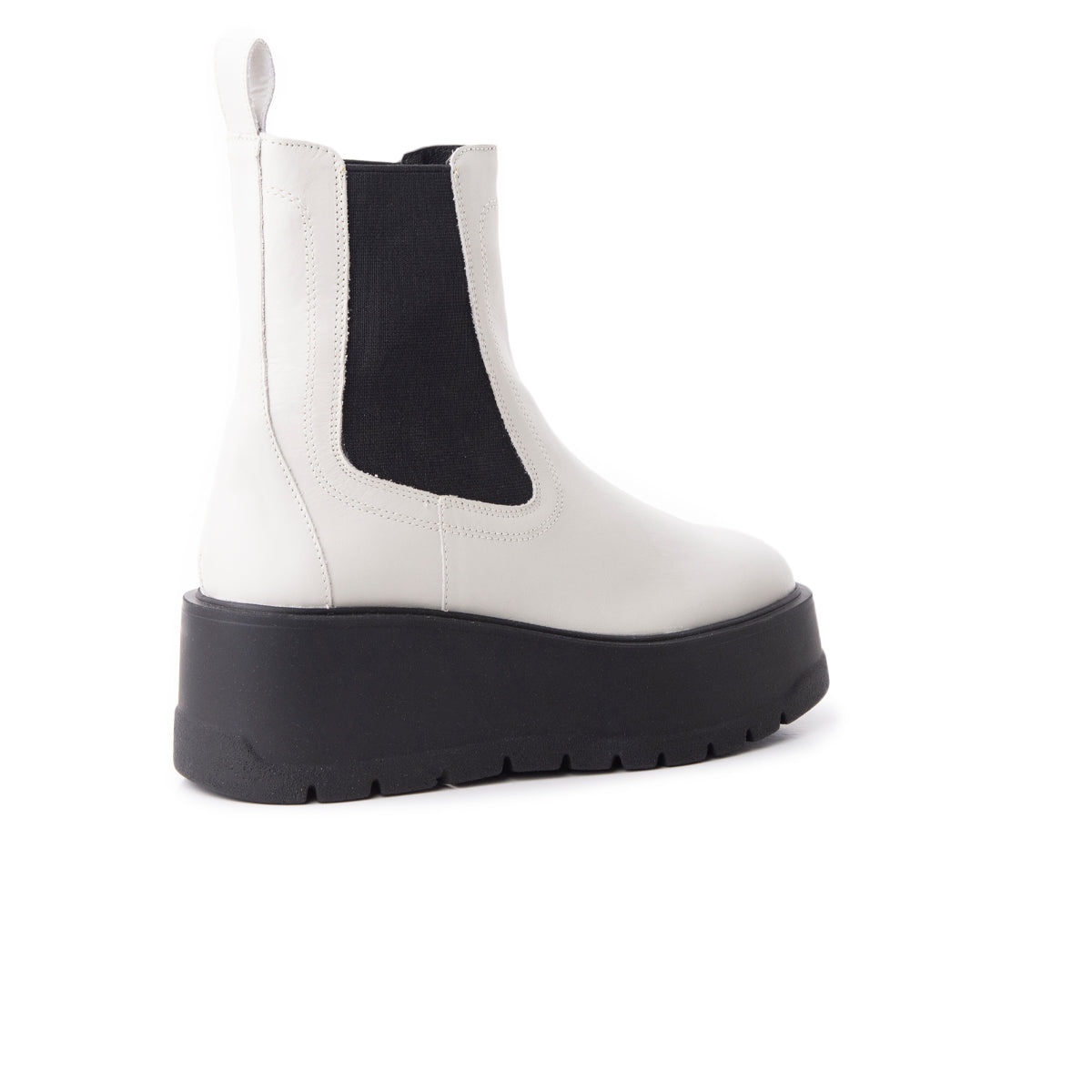 L'intervalle Imola Blanc Cassé Cuir Blanc