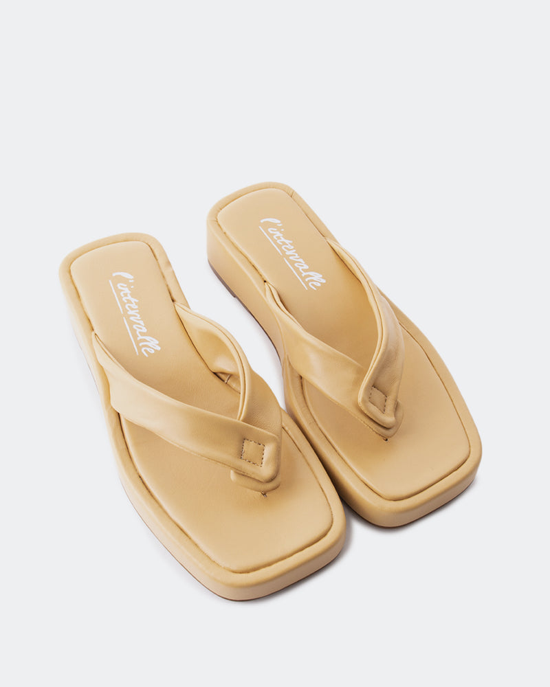 L'intervalle Ismene Chameau Cuir Chameau