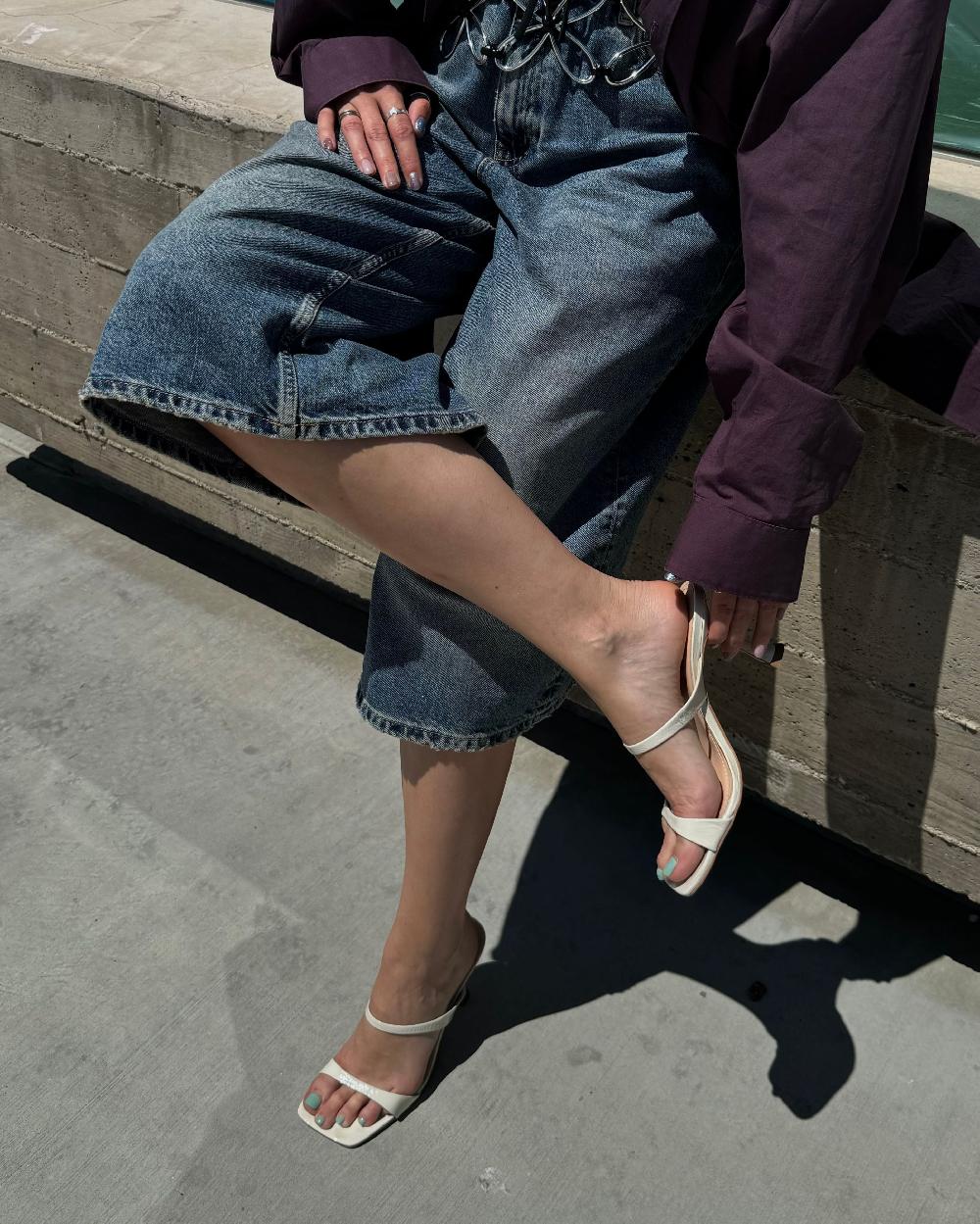 L'intervalle Jandira Blanc Cassé Naplack Blanc