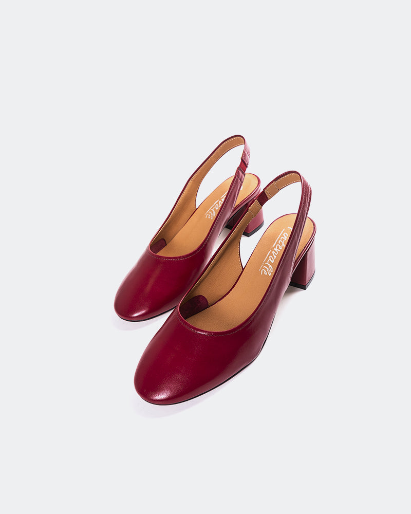 L'intervalle Jarotes Bordeaux Cuir Bordeaux