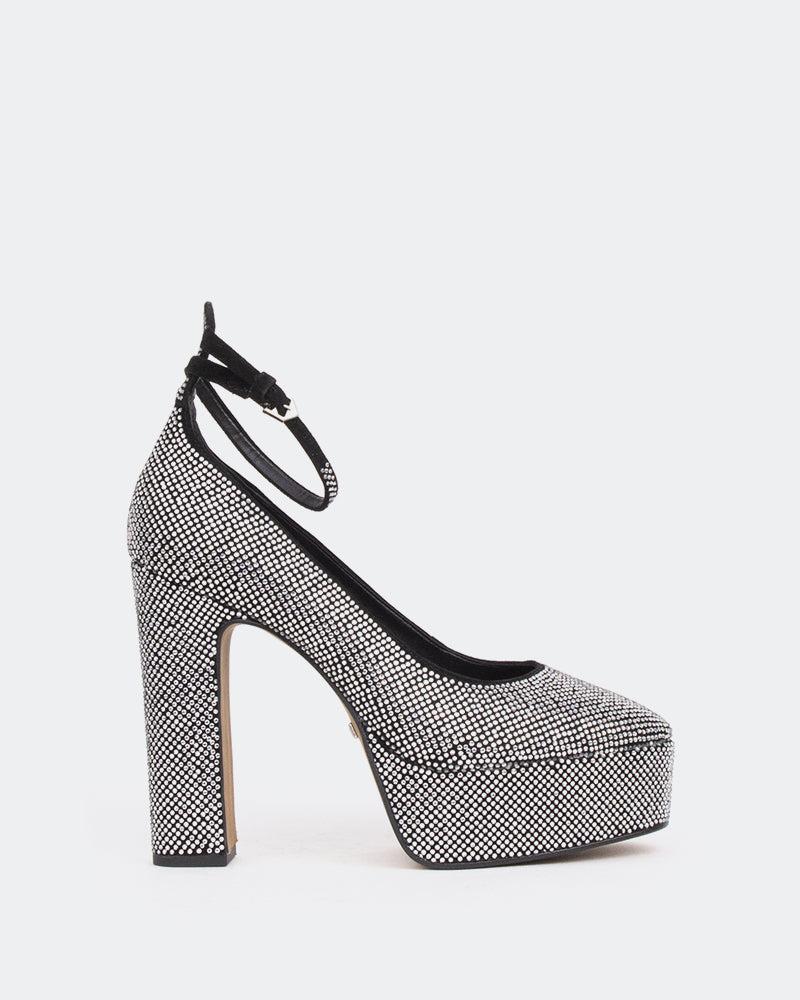 l'intervalle Jayne Noir Suède /Suède Noir Noir