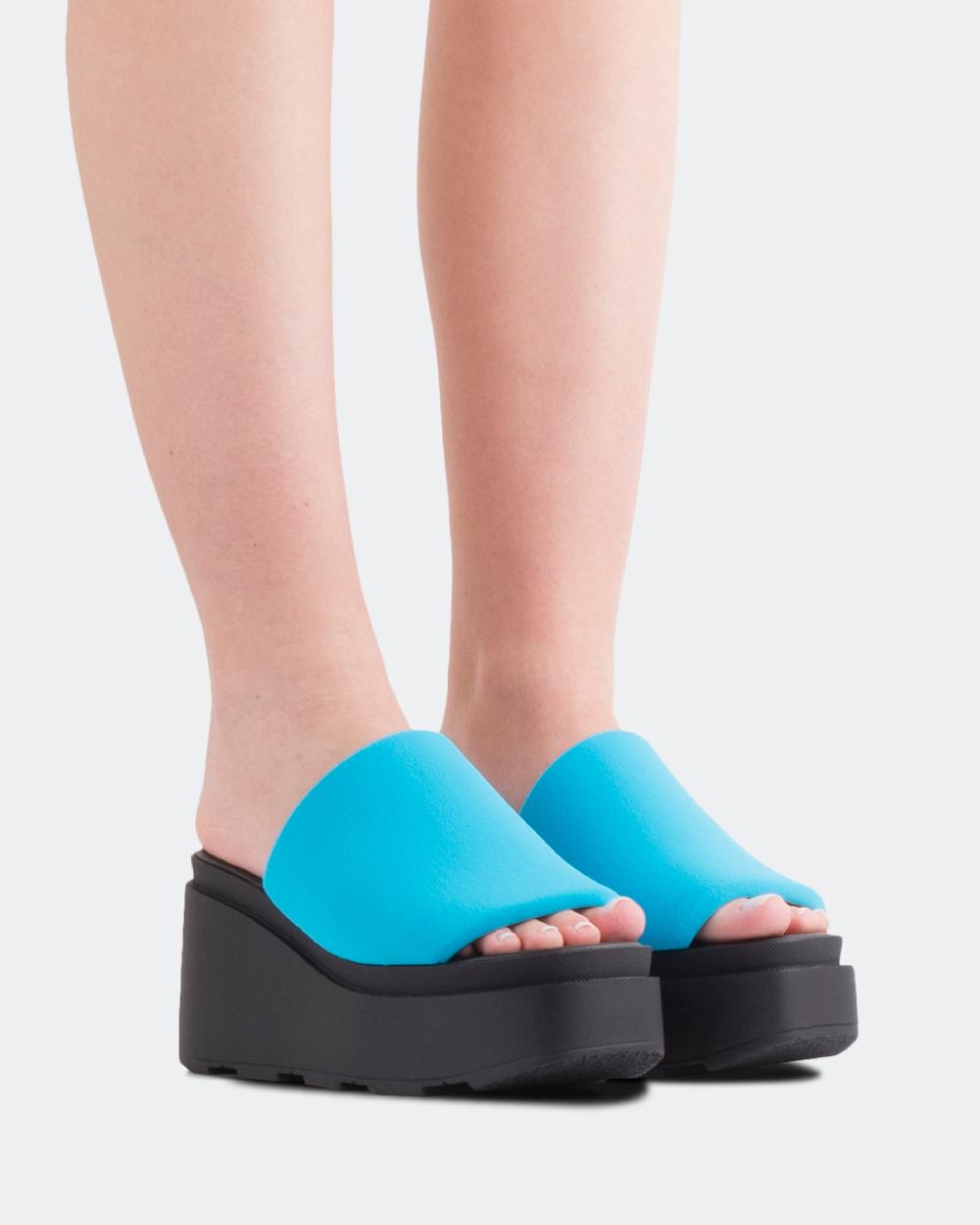 L'intervalle Jenner Bleu Lycra Bleu