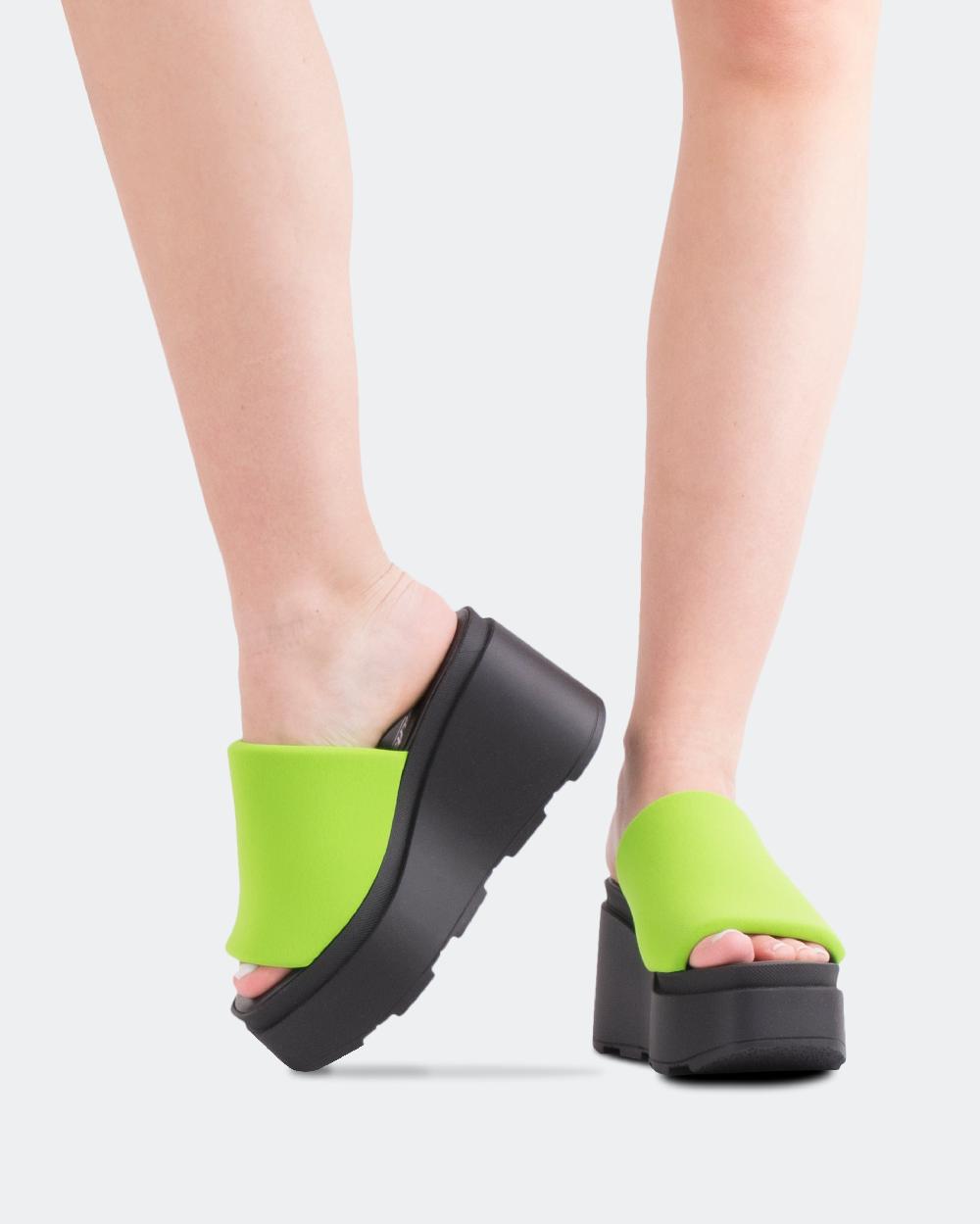 L'intervalle Jenner Vert Lycra Vert