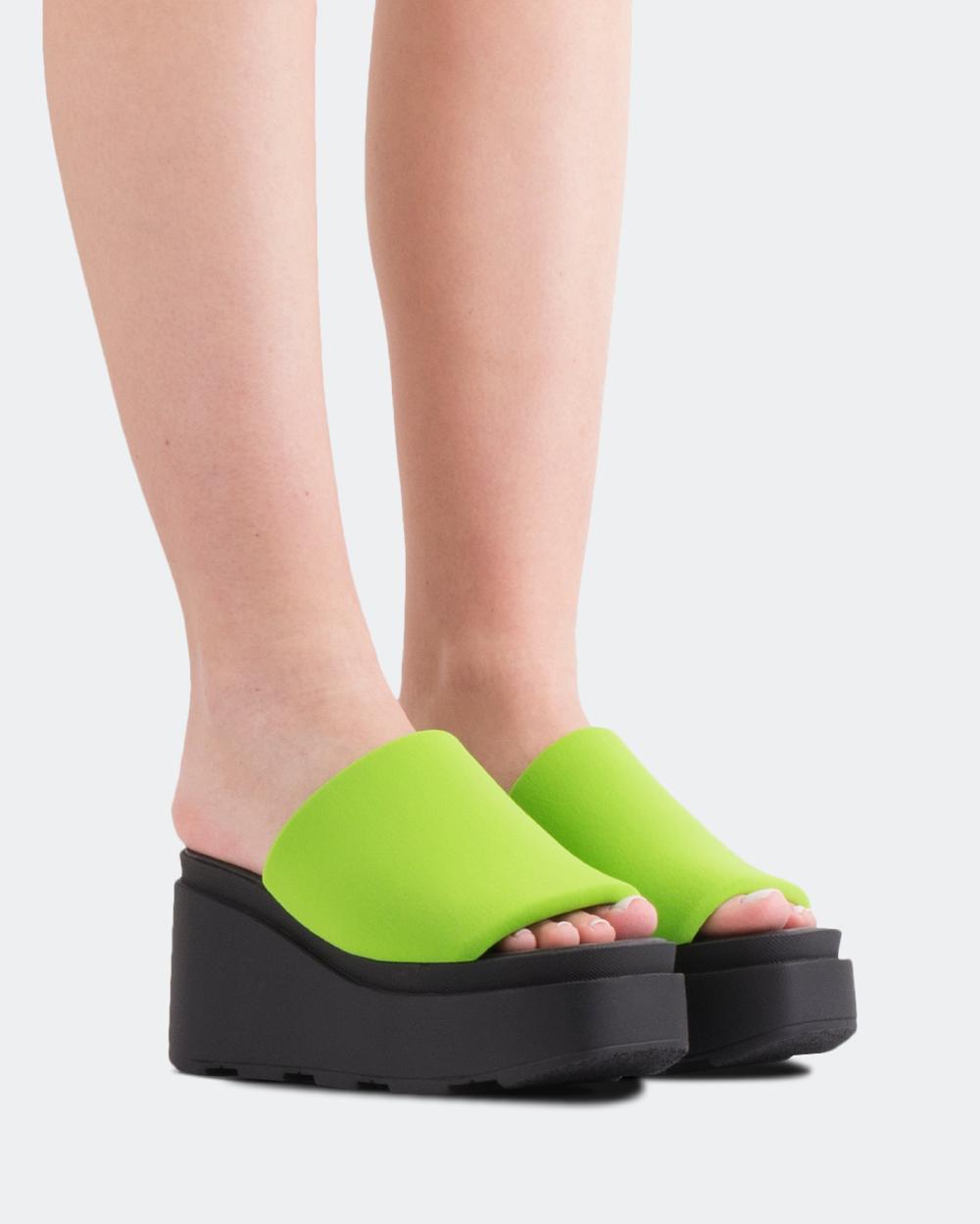 L'intervalle Jenner Vert Lycra Vert