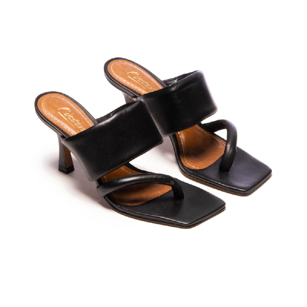 L'intervalle Jet Noir Cuir Noir