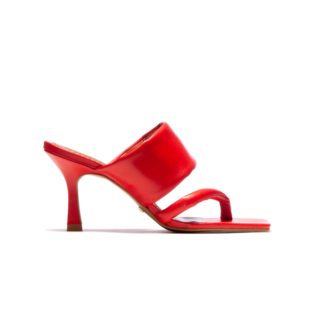l'intervalle Jet Rouge Cuir Rouge