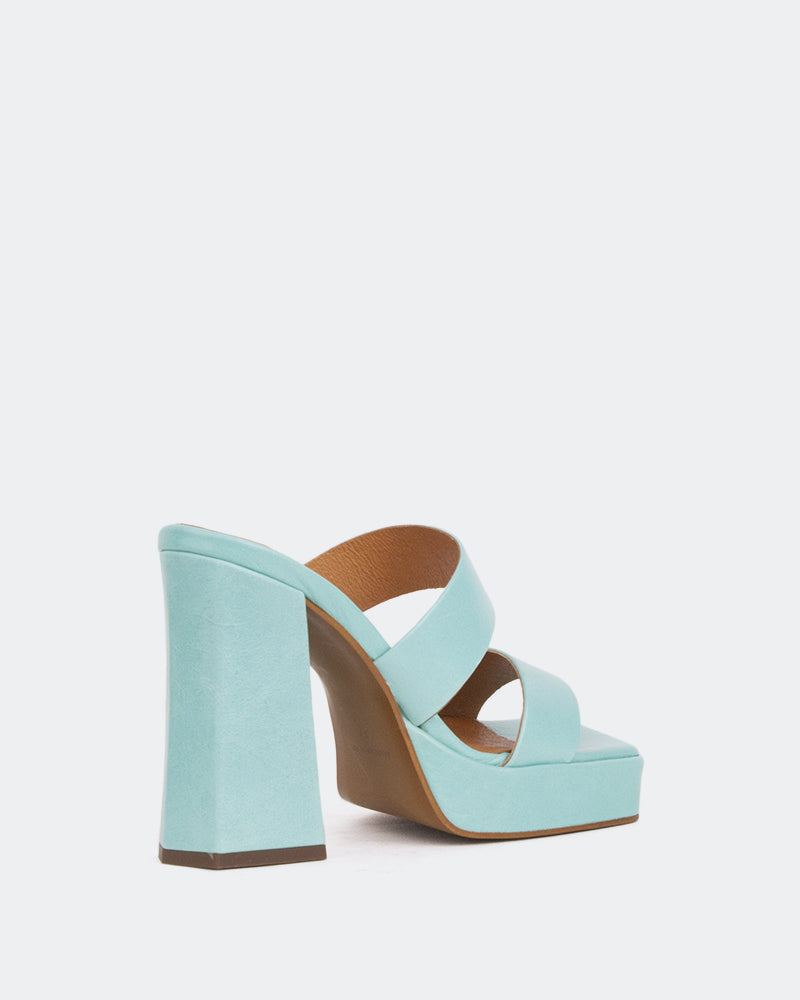 L'intervalle Jinx Bleu Cuir/Cuir Bleu Bleu