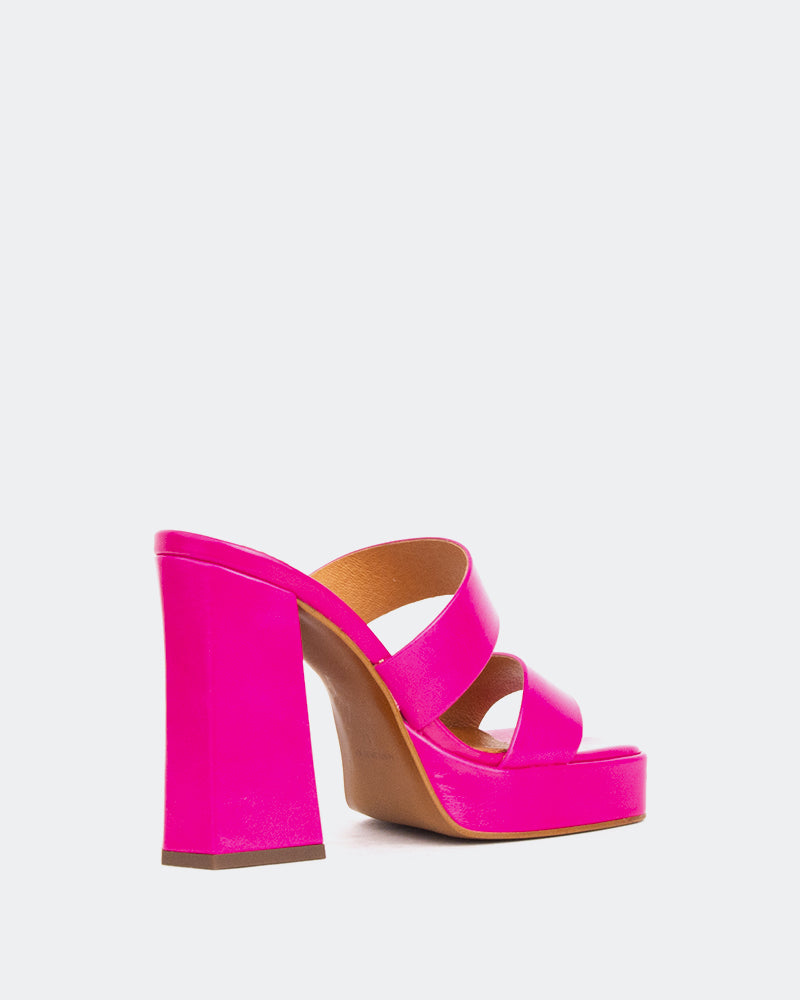 L'intervalle Jinx Rose Cuir/Cuir Rose Rose