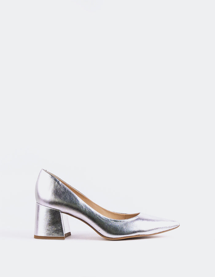 l'intervalle Josephine Argent Leather Argent