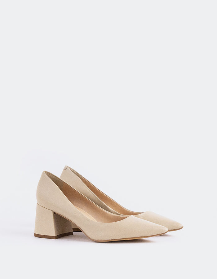 L'intervalle Josephine Blanc Cassé Cuir Blanc