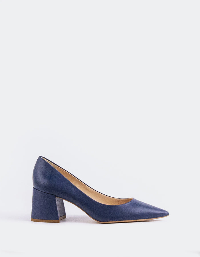 l'intervalle Josephine Cuir marine Bleu