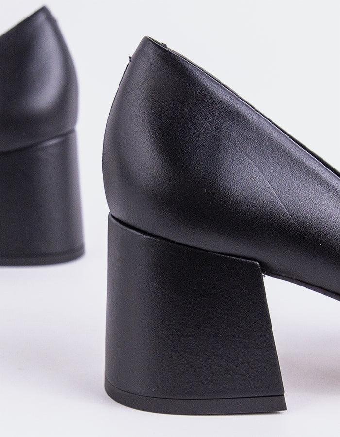 L'intervalle Josephine Noir Cuir Noir