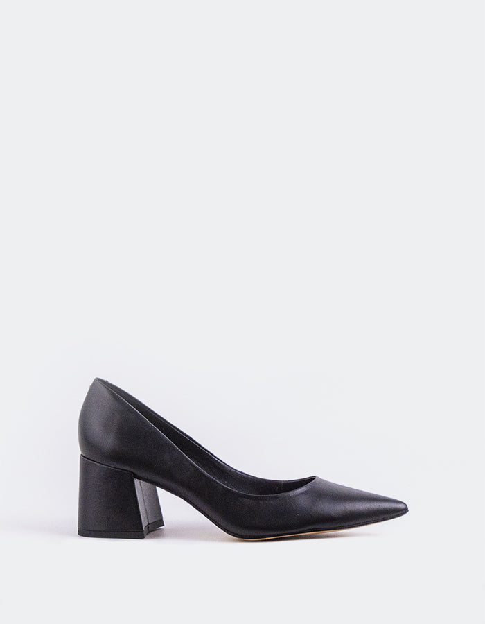 l'intervalle Josephine Noir Cuir Noir