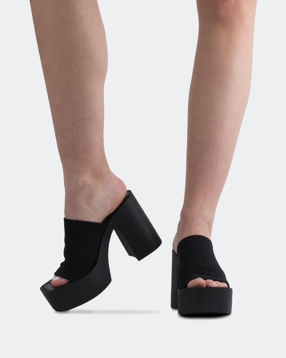 L'intervalle Jourdan Noir Lycra Noir