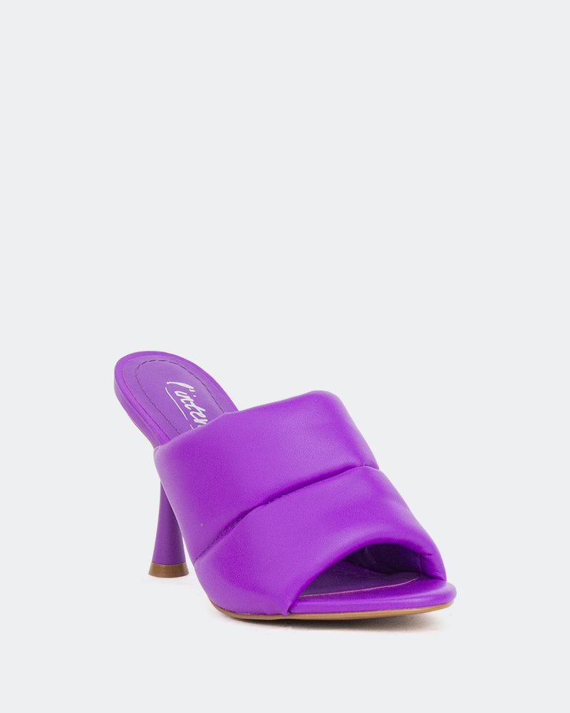 L'intervalle Juicy Mauve Cuir Mauve