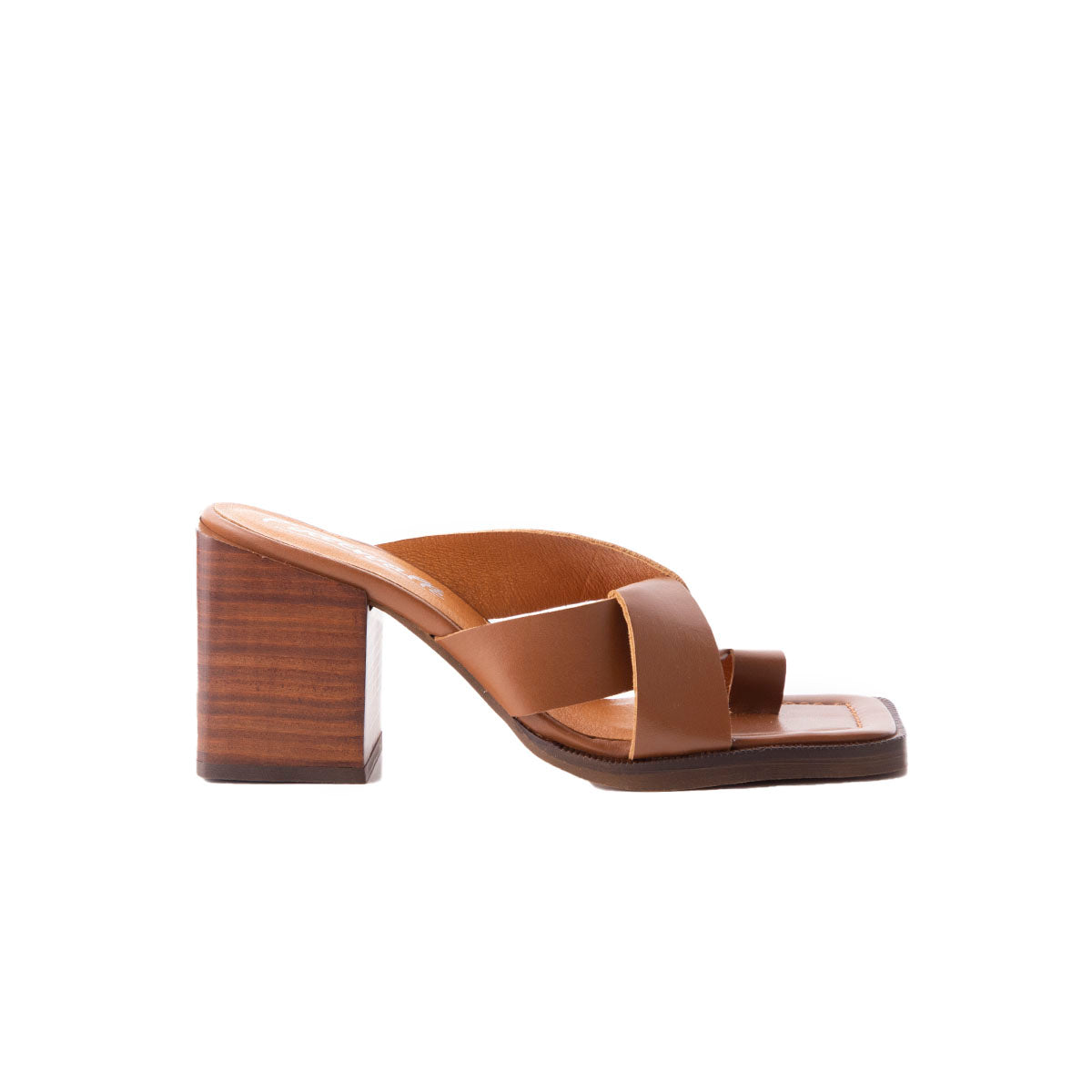 l'intervalle Justina Ocre Cuir Ocre