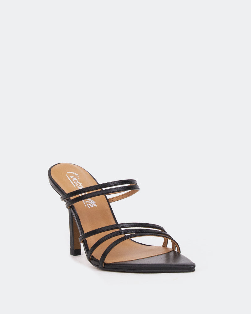 L'intervalle Katen Noir Cuir Noir