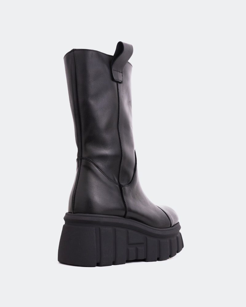 L'intervalle Kelowna Noir Cuir Noir