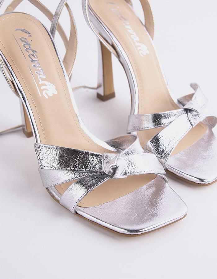 L'intervalle Kiley Argent Leather Argent