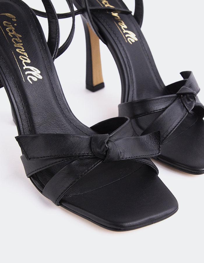 L'intervalle Kiley Noir Cuir Noir