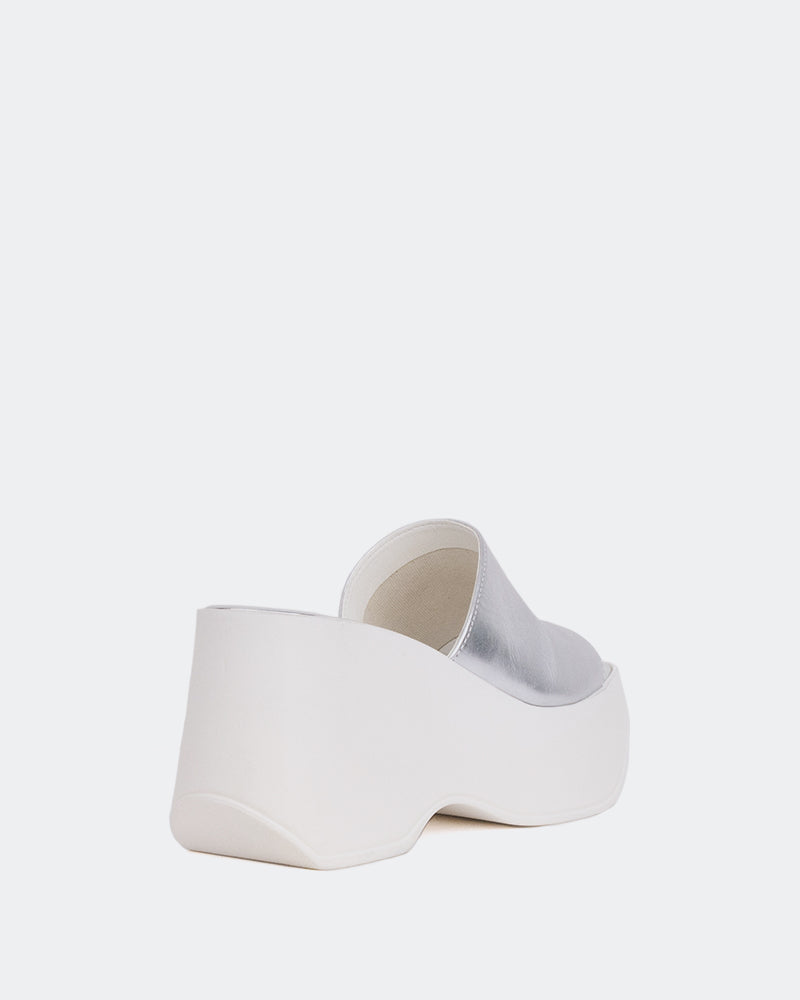 L'intervalle Klum Argent Cuir Argent