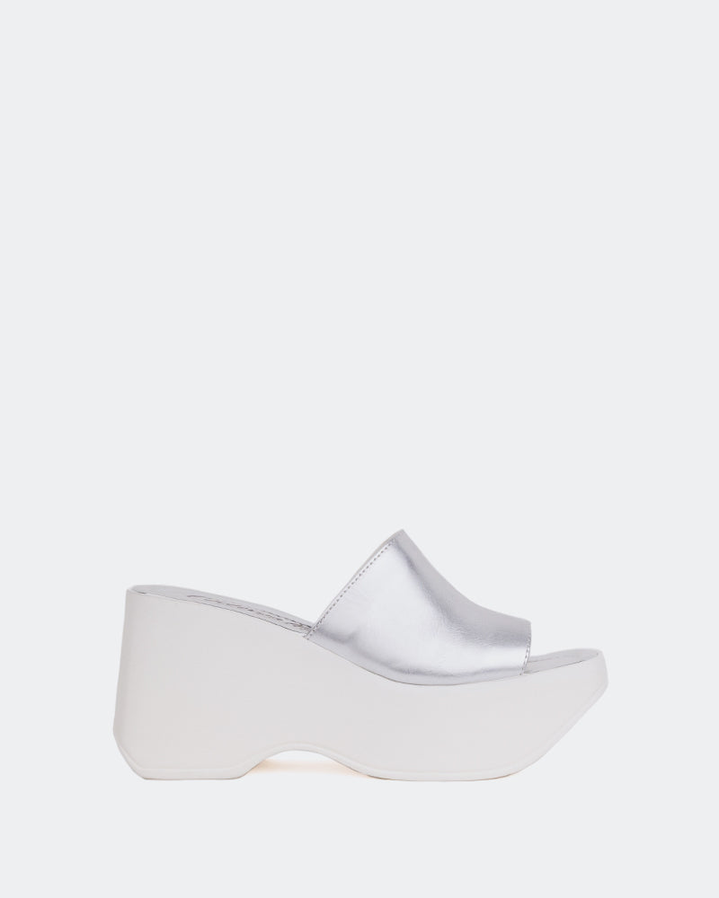 L'intervalle Klum Argent Cuir Argent