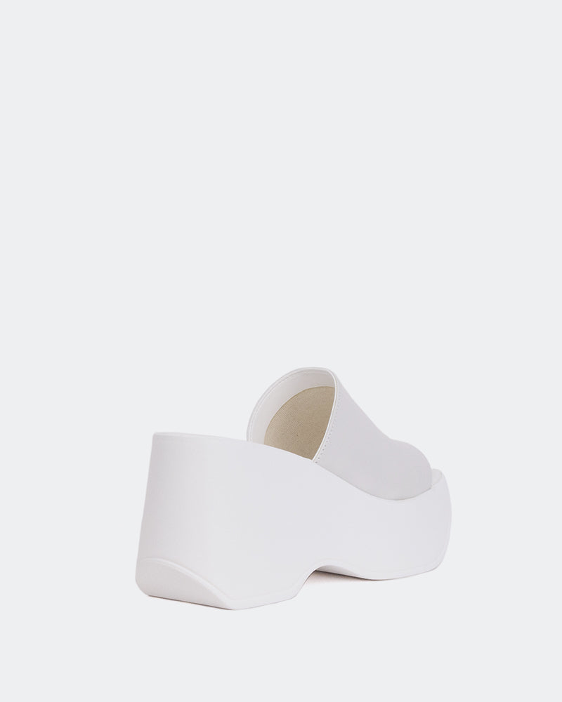 L'intervalle Klum Blanc Cuir Blanc