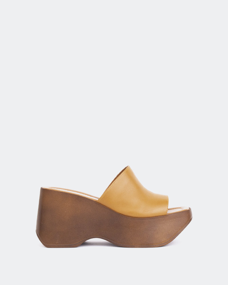 L'intervalle Klum Ocre Cuir Ocre