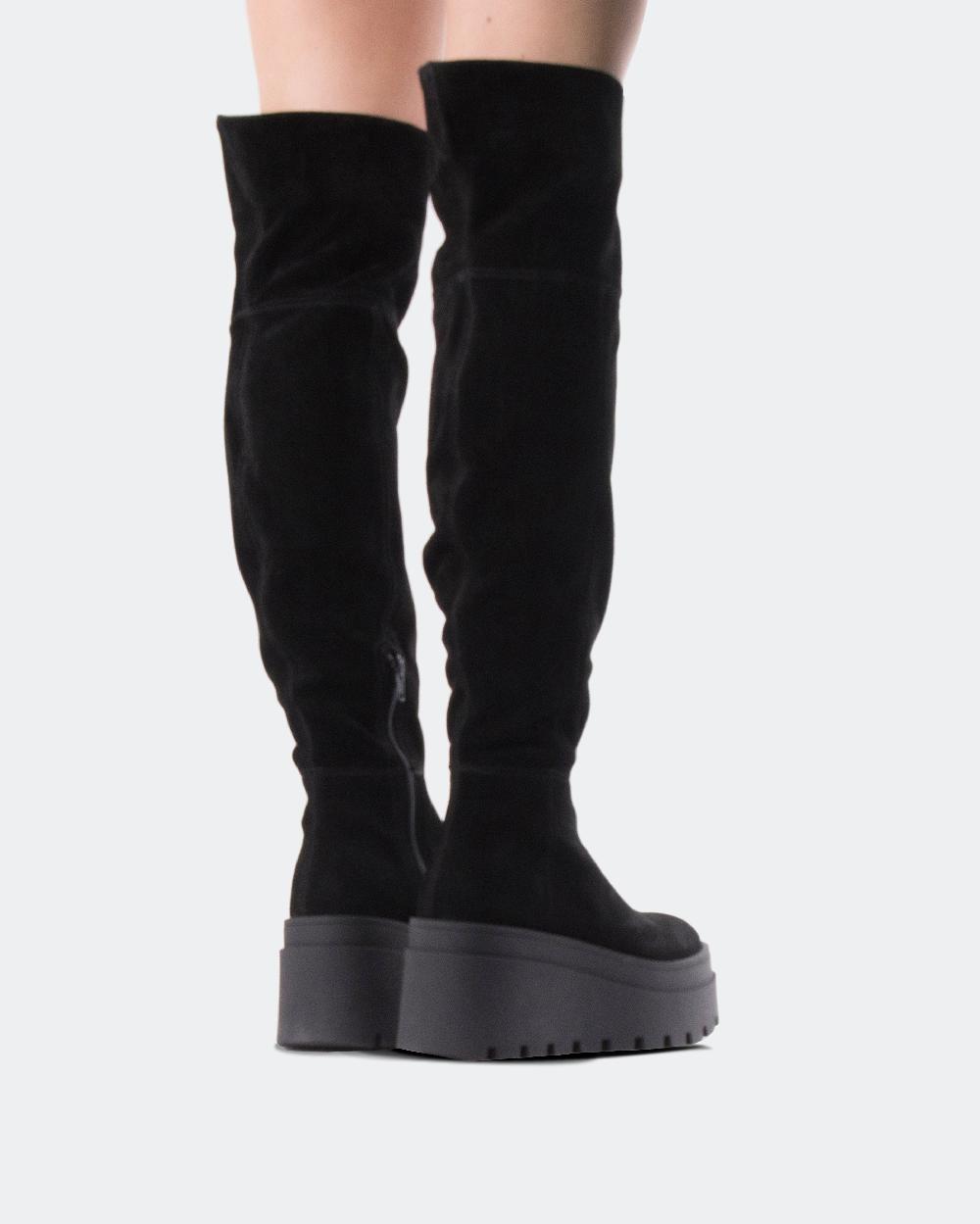 L'intervalle Koulutie Noir Suède Stretch Noir