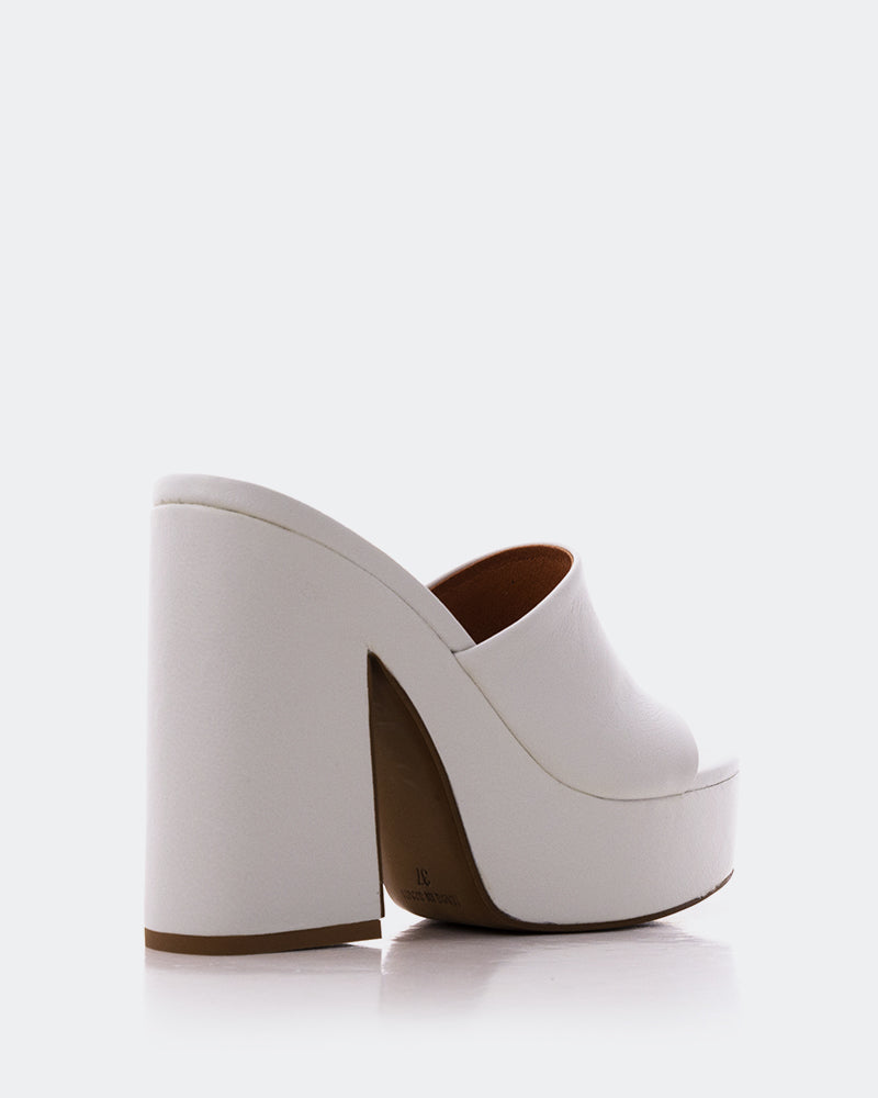 L'intervalle Lalaria Blanc Cuir Blanc